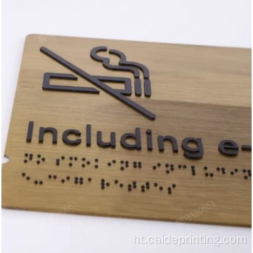Ada Acrylic Braille signalisation